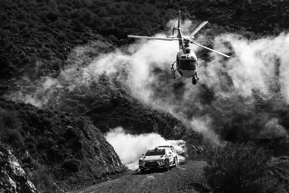 Dusty Rally Action by ATTILA SZABO — canvas wall art