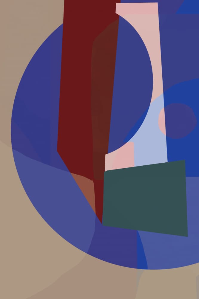 Bold Geometric Abstraction by cartissi — canvas wall art