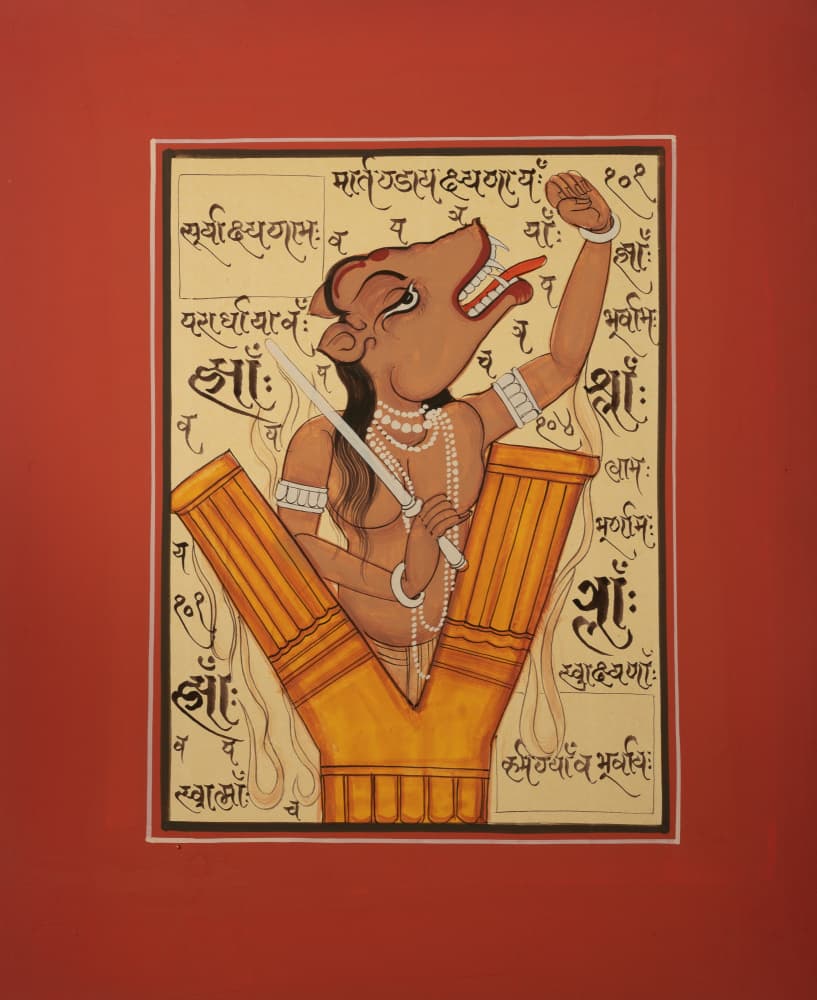 Ancient Tantric Boar Goddess by IMAGINEERS STUDIO — canvas wall art