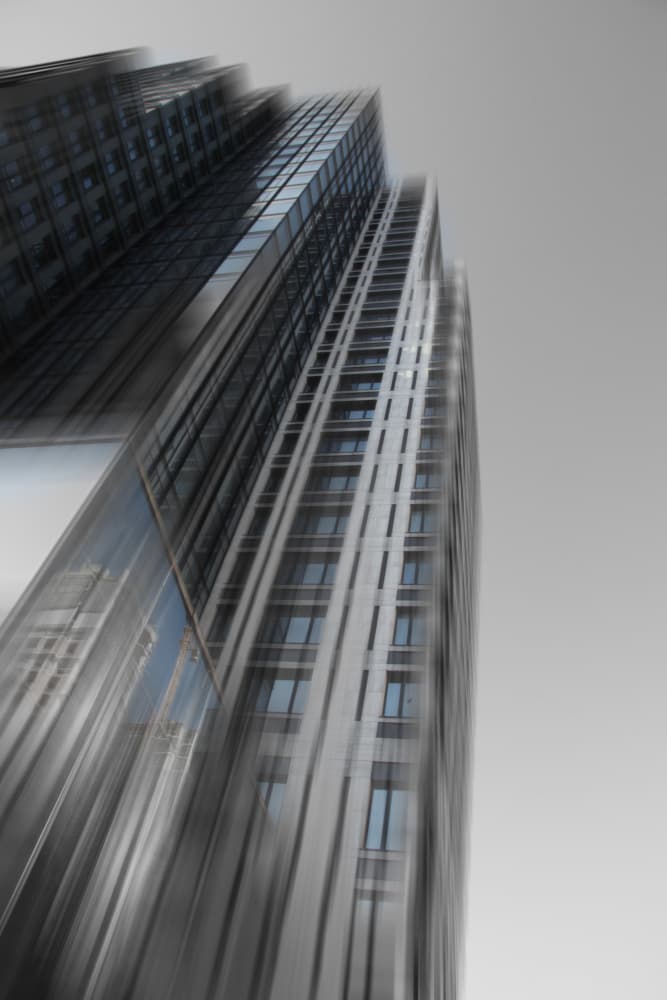 Dynamic City Buildings by Alexander Kiyashko — canvas wall art