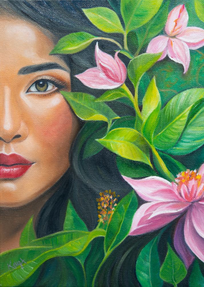 Serene Floral Beauty by Kay Shanley — canvas wall art