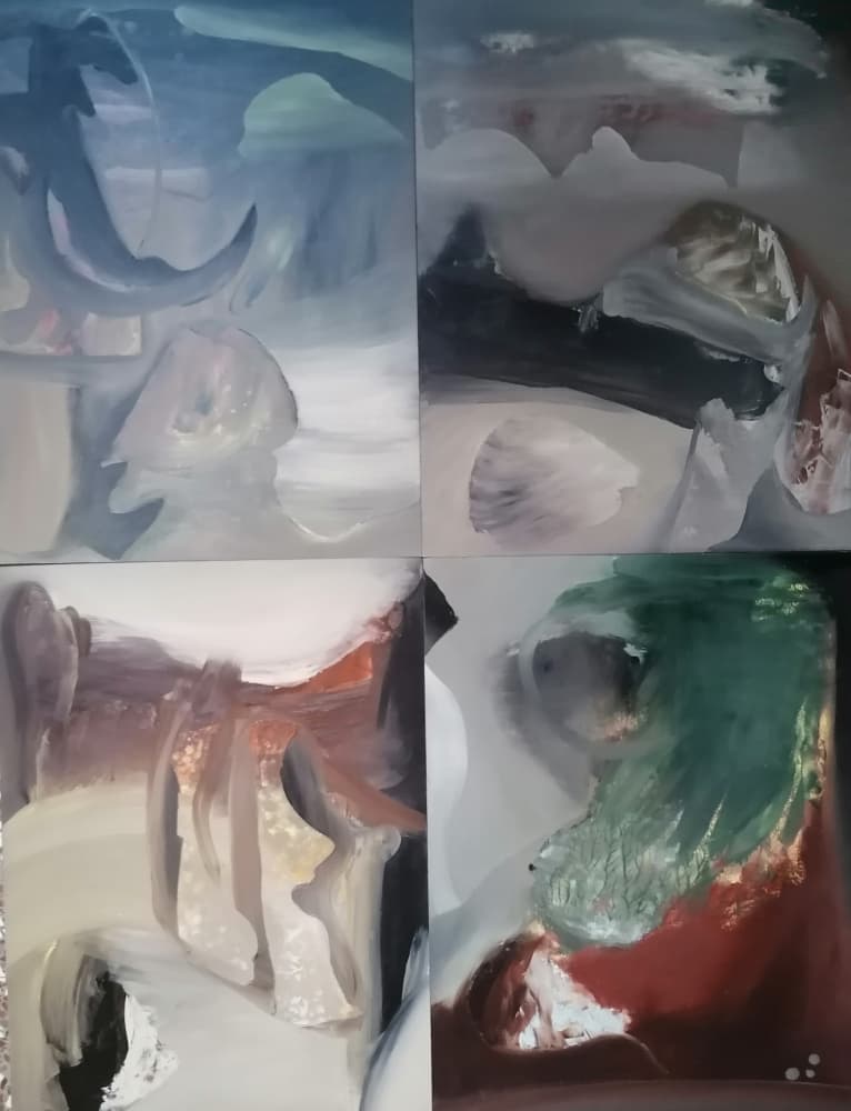 Modern Abstract Forms by Stefano Mazzolini — canvas wall art