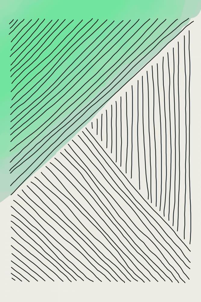Minimalist Line Pattern by jay stanley — canvas wall art