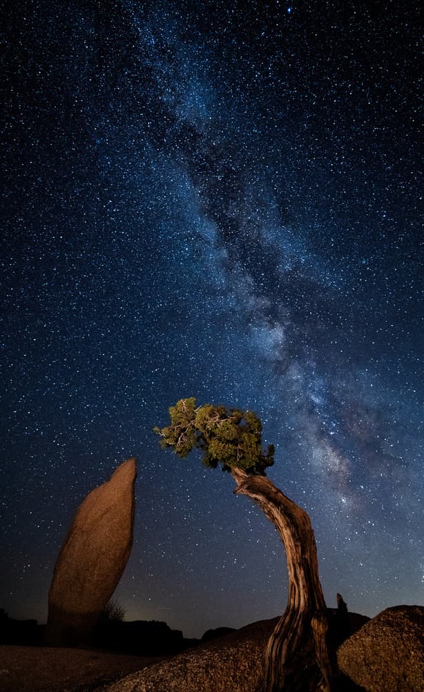 Milky Way Desert Night by Chao Feng 天馬 — canvas wall art