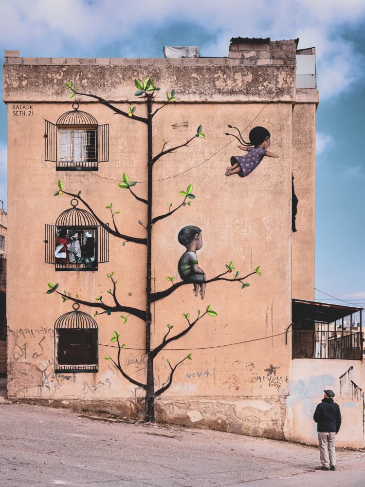 Urban Childhood Dreams by Marco Tagliarino — canvas wall art