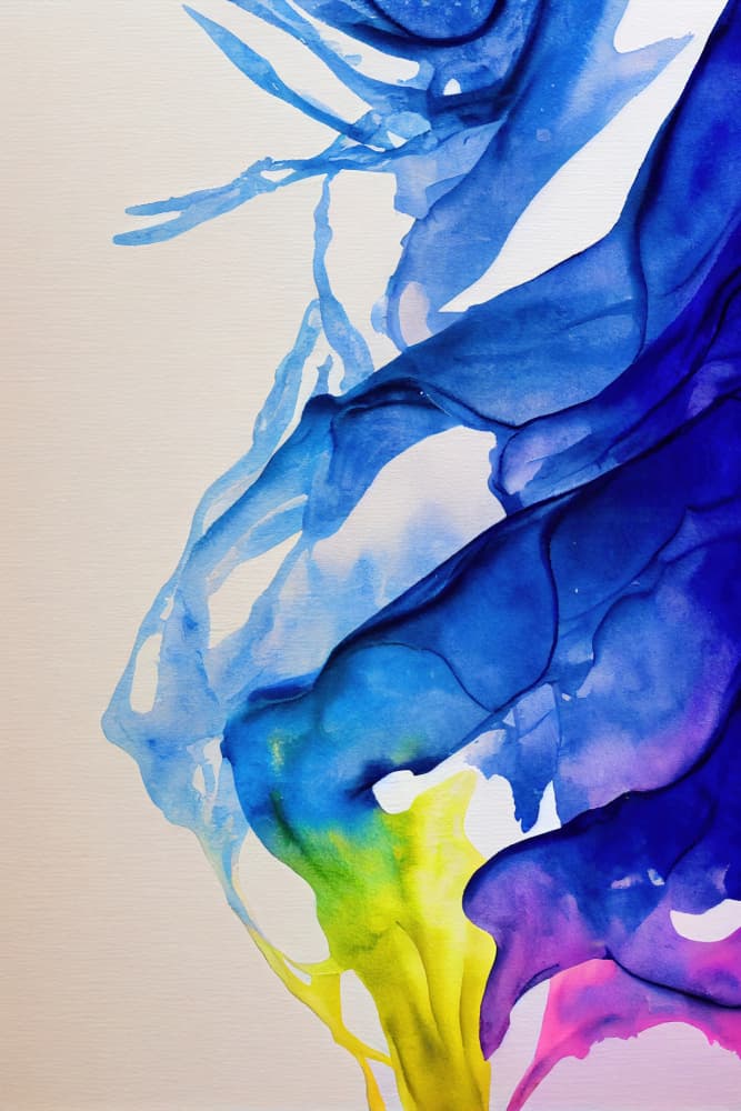 Vibrant Color Flow by Mauro — canvas wall art