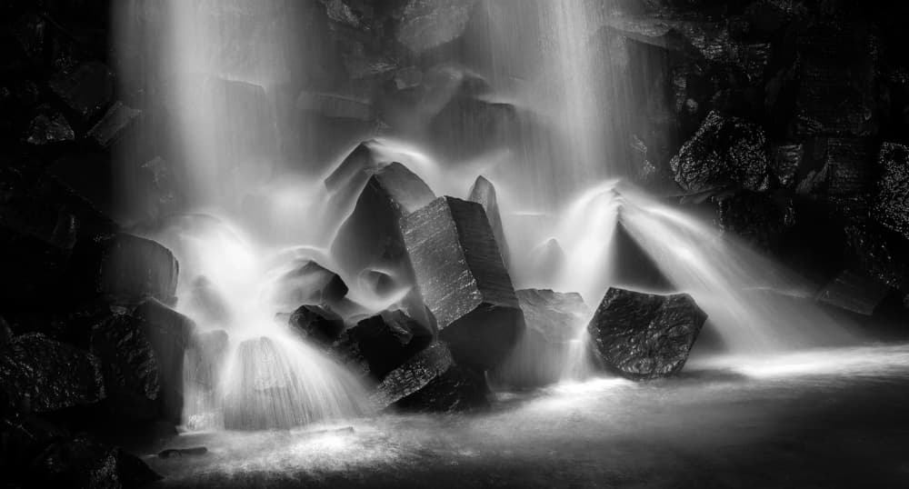 Stone and Water Glow by Kenneth-Wei Zeng — canvas wall art