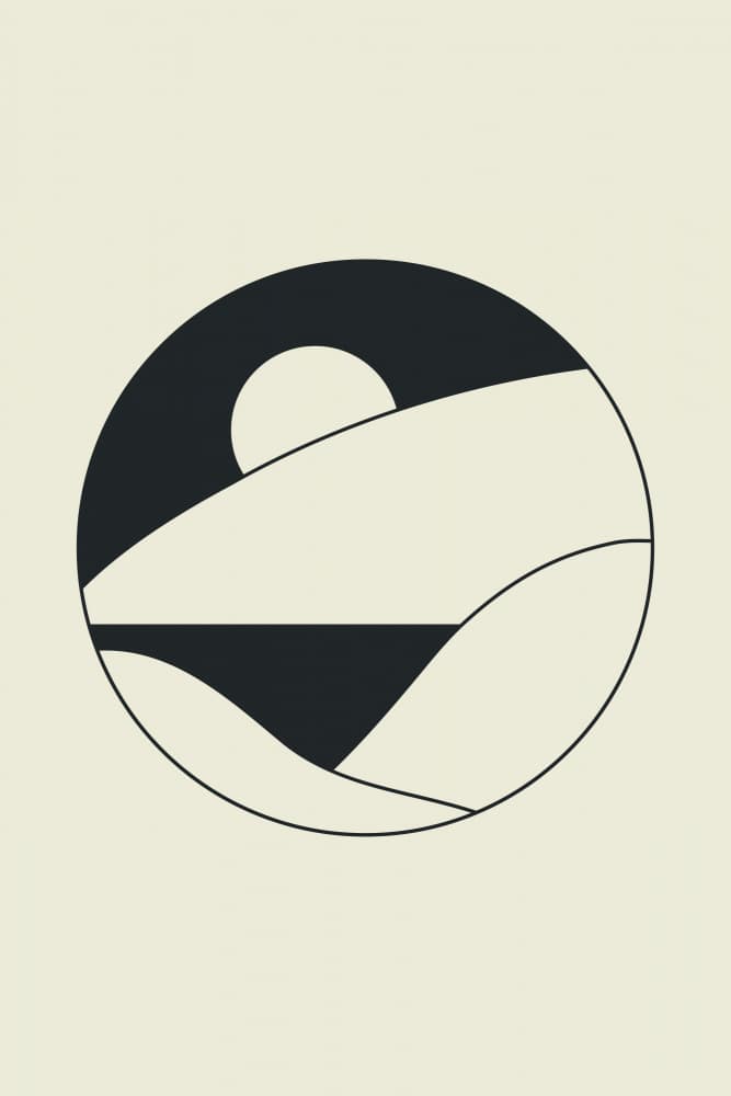 Serene Minimalist Horizon by jay stanley — canvas wall art