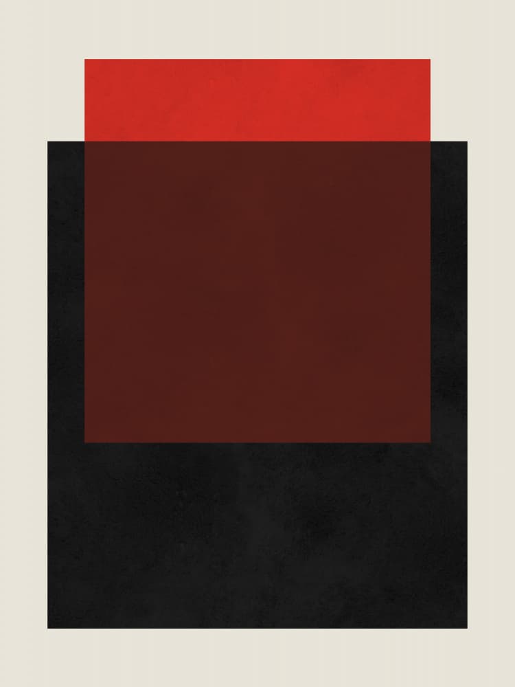 Abstract Color Blocks by Vitor Costa — canvas wall art