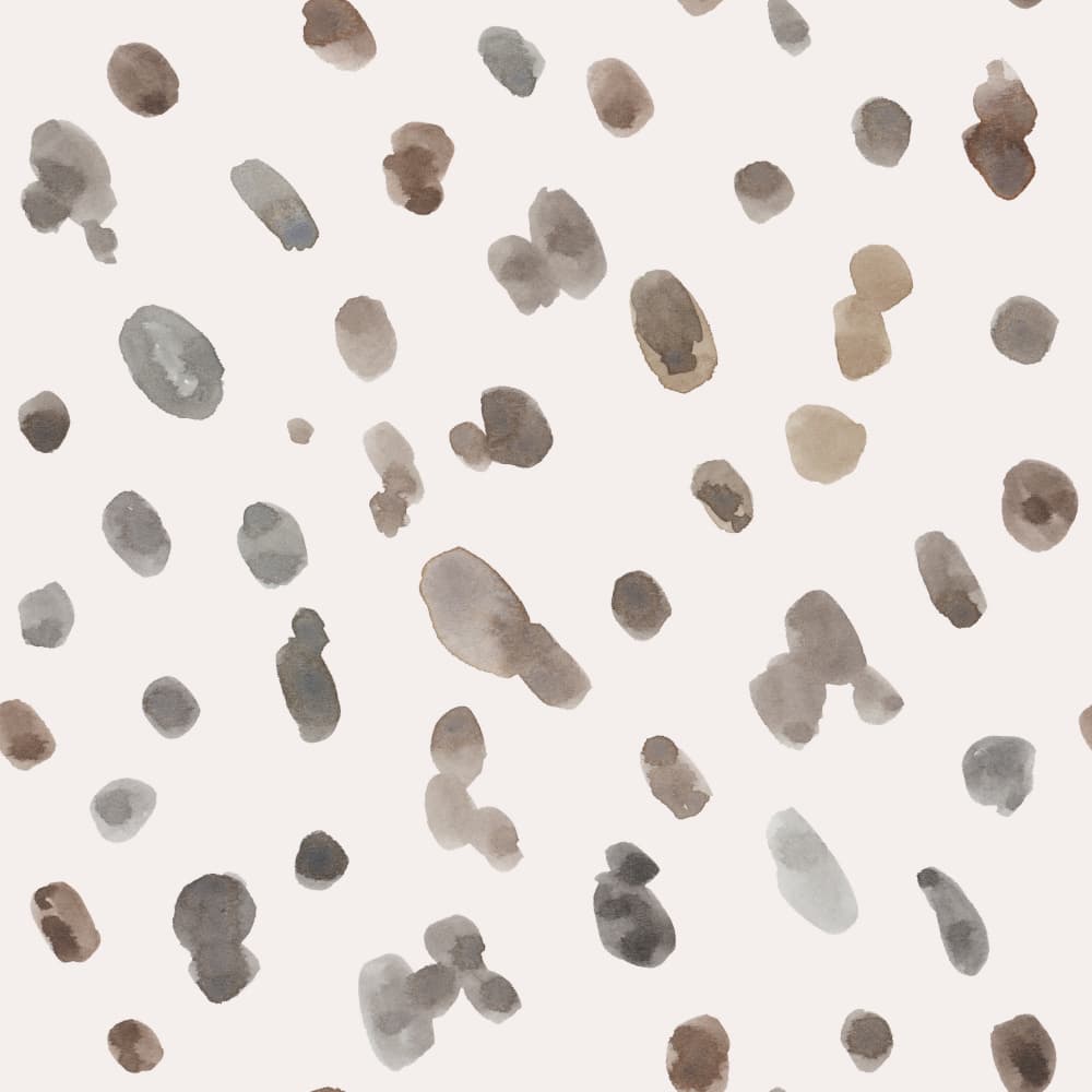 Earthy Organic Shapes by Irene Demetri — canvas wall art