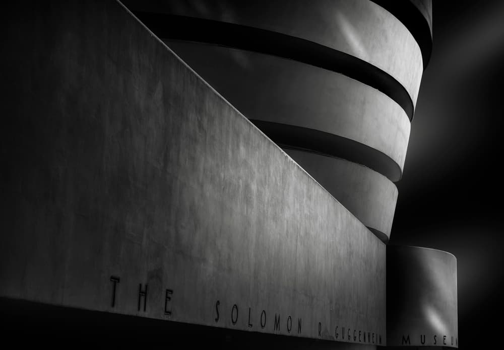 Modern Architectural Curves by Jorge Ruiz Dueso — canvas wall art