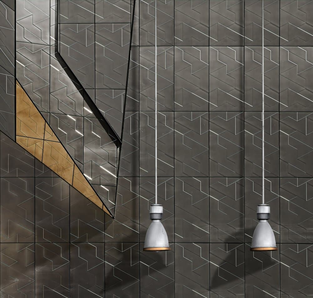 Modern Geometric Wall Lights by Tomasz Buczkowski ( Tomush ) — canvas wall art