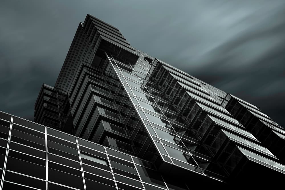 Sleek Urban Architecture by Gilbert Claes — canvas wall art