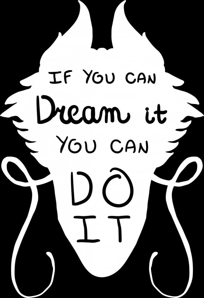 Dream It Do It Quote by Marika Barsrsind β canvas wall art