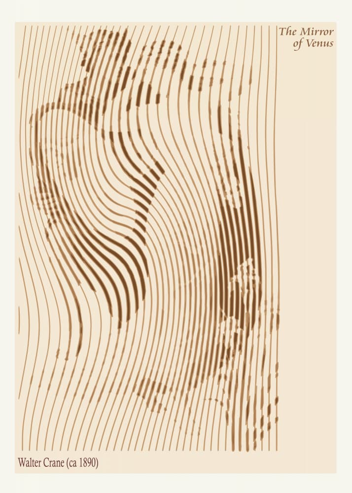 Flowing Nude Figure by Doa Project — canvas wall art