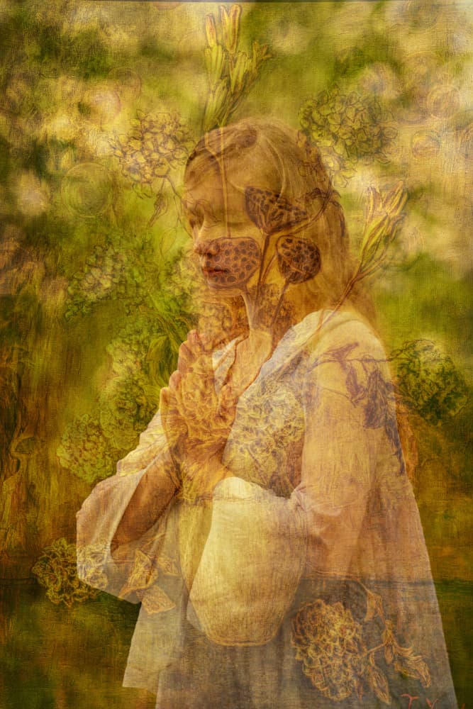 Ethereal Contemplation by Yasutaka Sameshima — canvas wall art