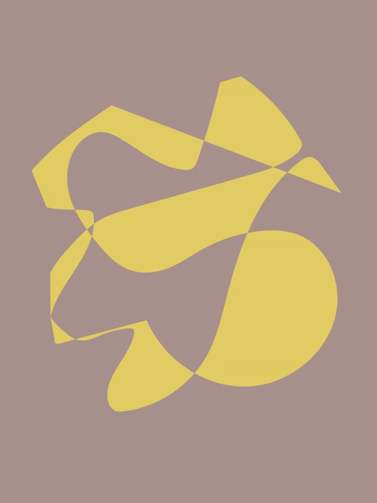 Organic Golden Movement by Studio Memb — canvas wall art