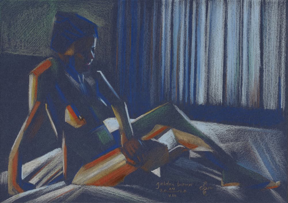 Golden Hour Nude by Corné Akkers — canvas wall art