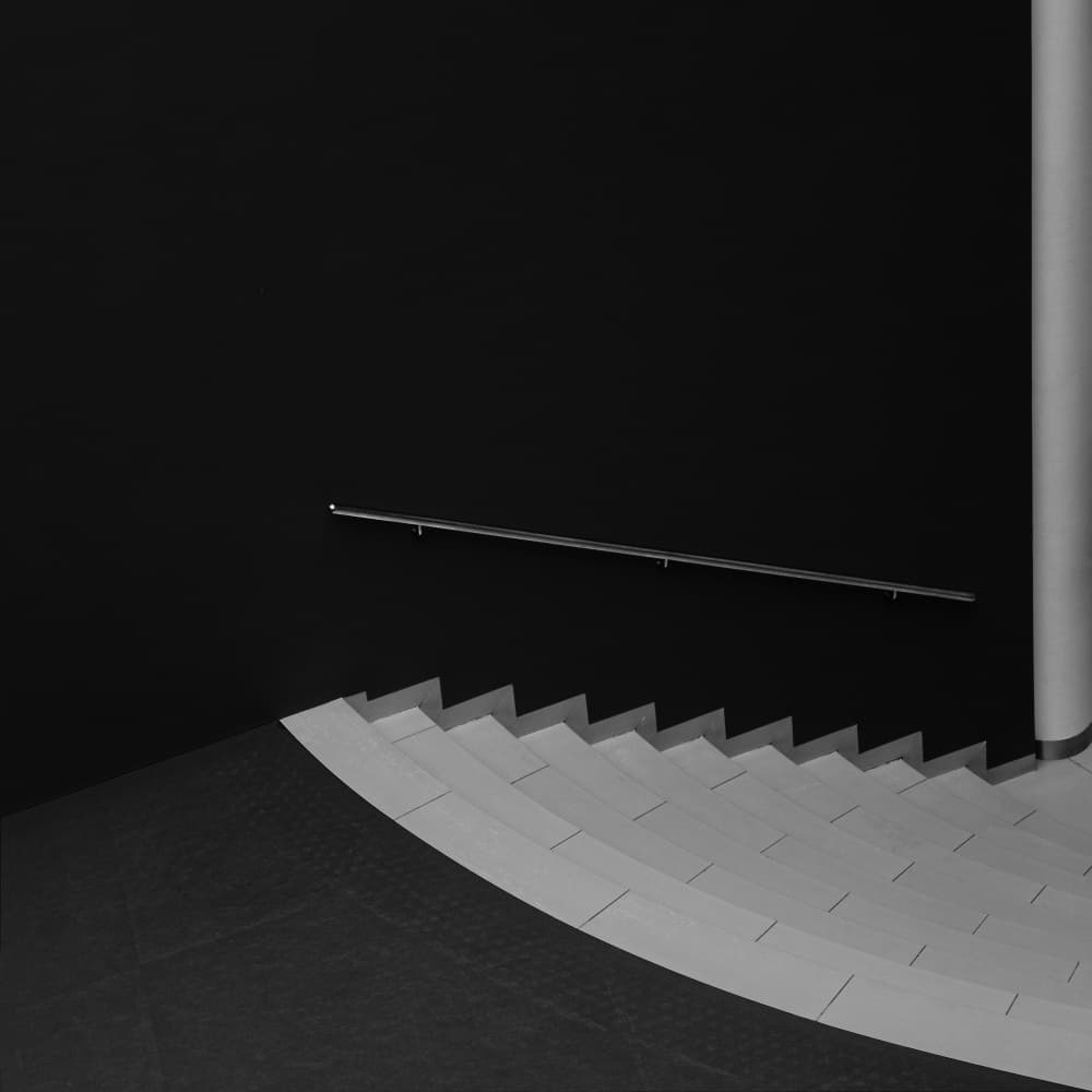 Minimalist Stairway Design by Rolf Endermann — canvas wall art