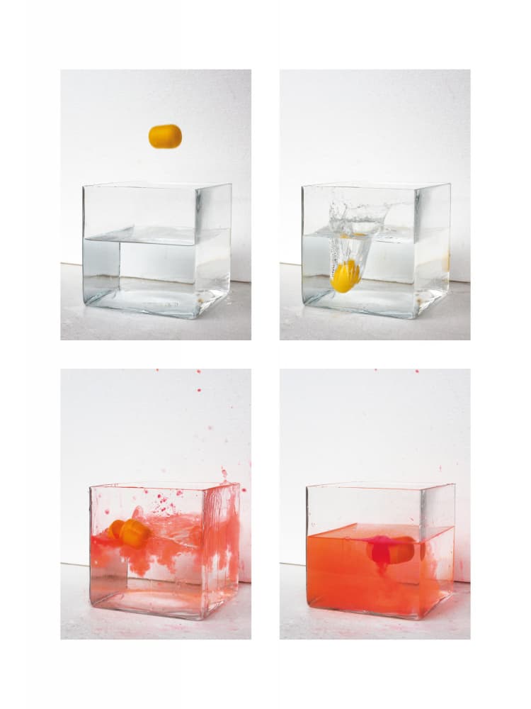 Dissolving Pill Sequence by kathrinmay — canvas wall art