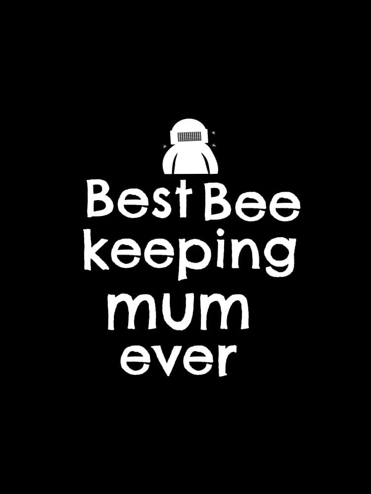 Best Beekeeping Mum by Happie Eagle — canvas wall art