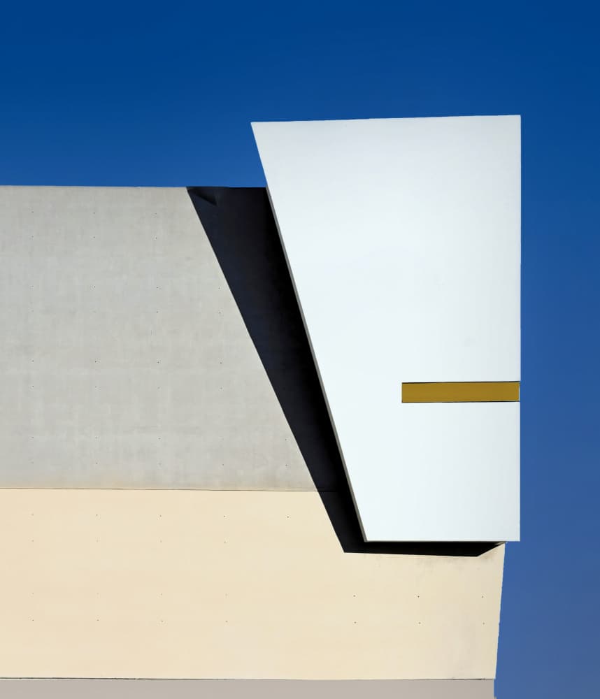 Modern Architectural Angles by Arnon Orbach — canvas wall art
