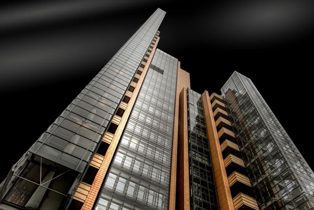 Glass Tower Ascent by Stephan Rückert — canvas wall art