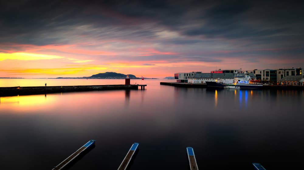 Tranquil Coastal Twilight by Gonçalo Capitão — canvas wall art