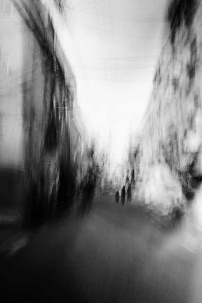 Urban Motion Blur by Swen MUN — canvas wall art