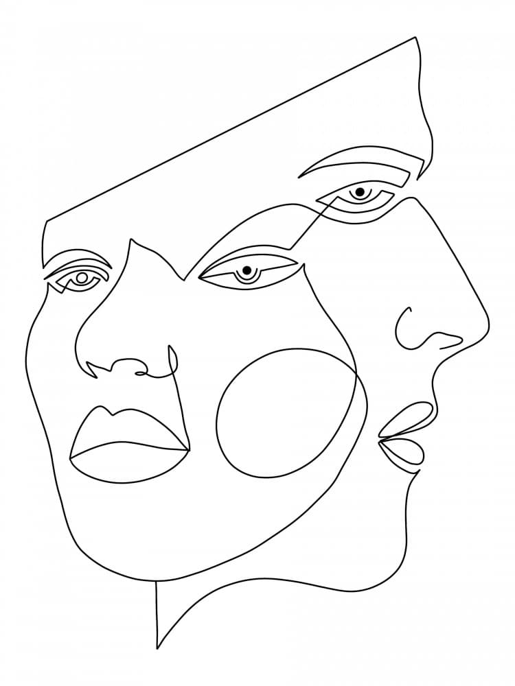 Delusion by Shatha Al Dafai — canvas wall art