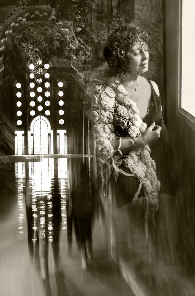 Ethereal Woman Ancient Reflections by Rachel Pansky — canvas wall art