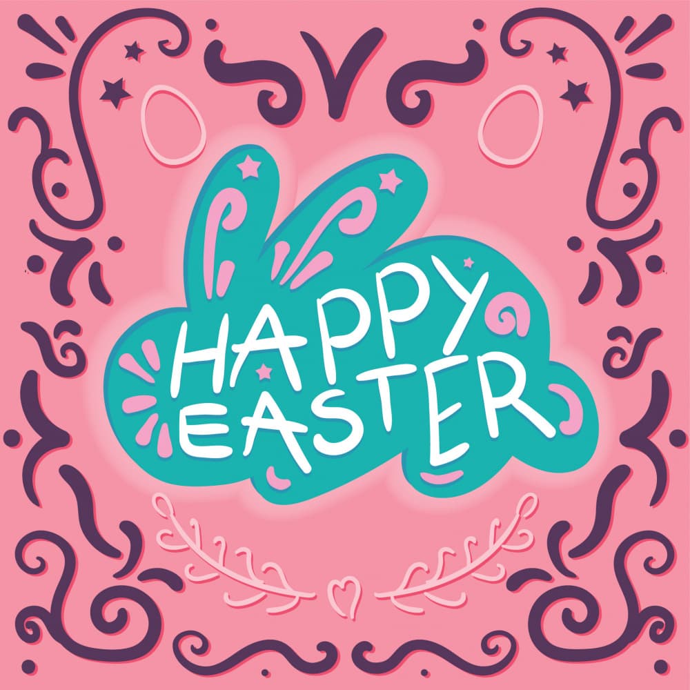 Happy Easter Bunny by Marika Barsrsind β canvas wall art