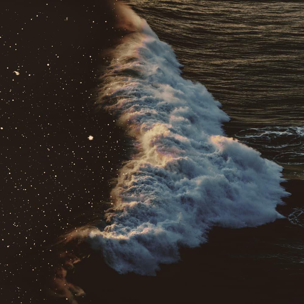 Golden Breaking Wave by Fran Rodríguez — canvas wall art