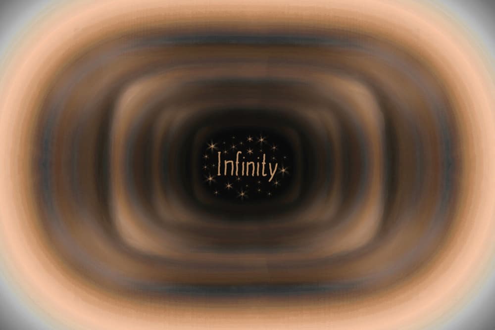 Infinity Cosmic Tunnel by Christina Sillen — canvas wall art