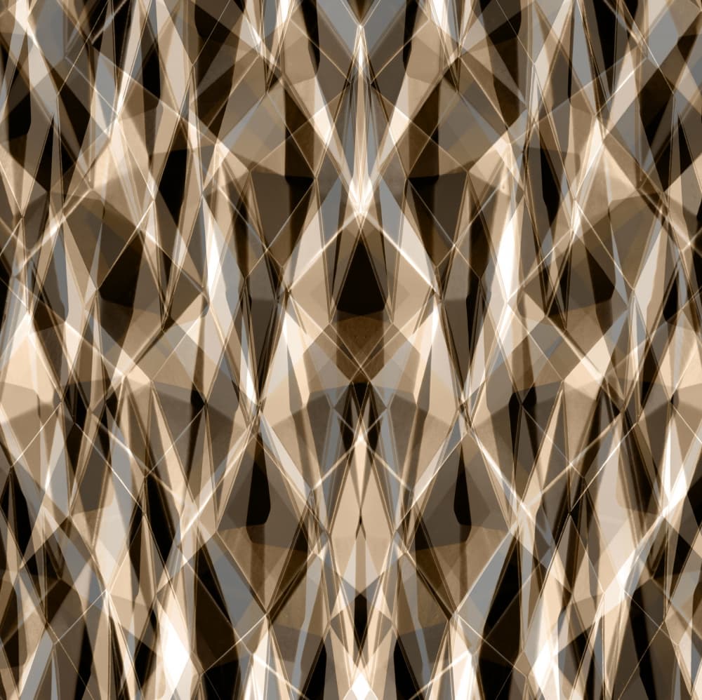 Warm Geometric Abstraction by Christina Sillen — canvas wall art