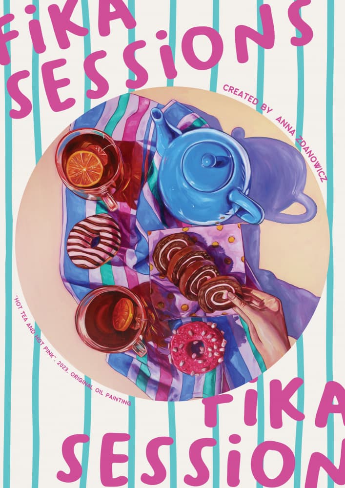 Cozy Fika Session by Anna Zdanowicz — canvas wall art