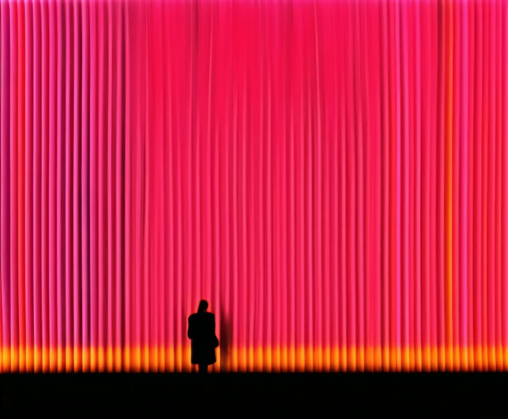 Vibrant Stage Silhouette by Cicero Spin — canvas wall art