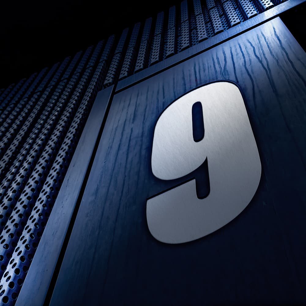 Industrial Number Nine by Marc Huybrighs — canvas wall art