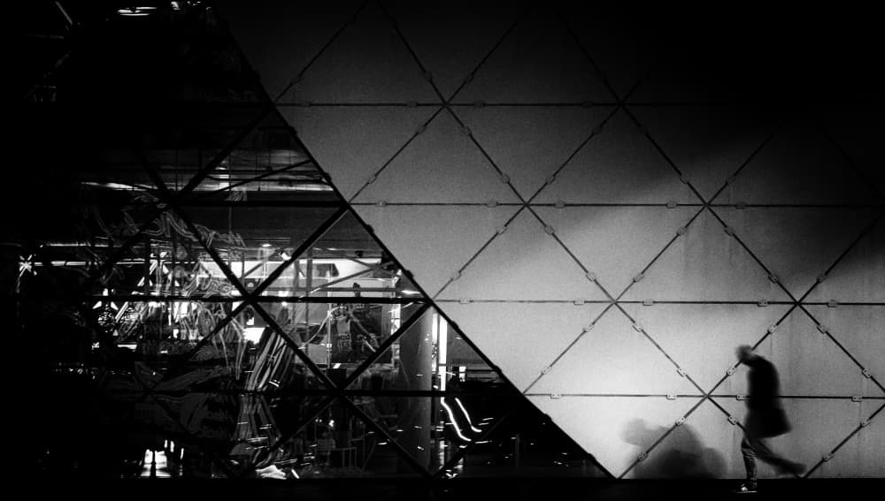 Urban Geometric Passage by Greetje van Son — canvas wall art