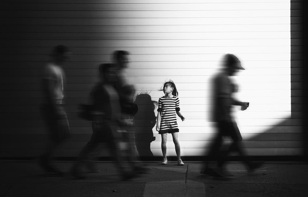 Standing Still In Motion by Rob Li — canvas wall art