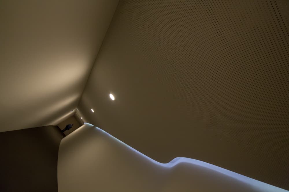 Warm Geometric Passage by Filipe P Neto — canvas wall art