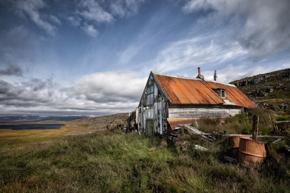 Abandoned Rustic Cabin by Þorsteinn H. Ingibergsson — canvas wall art