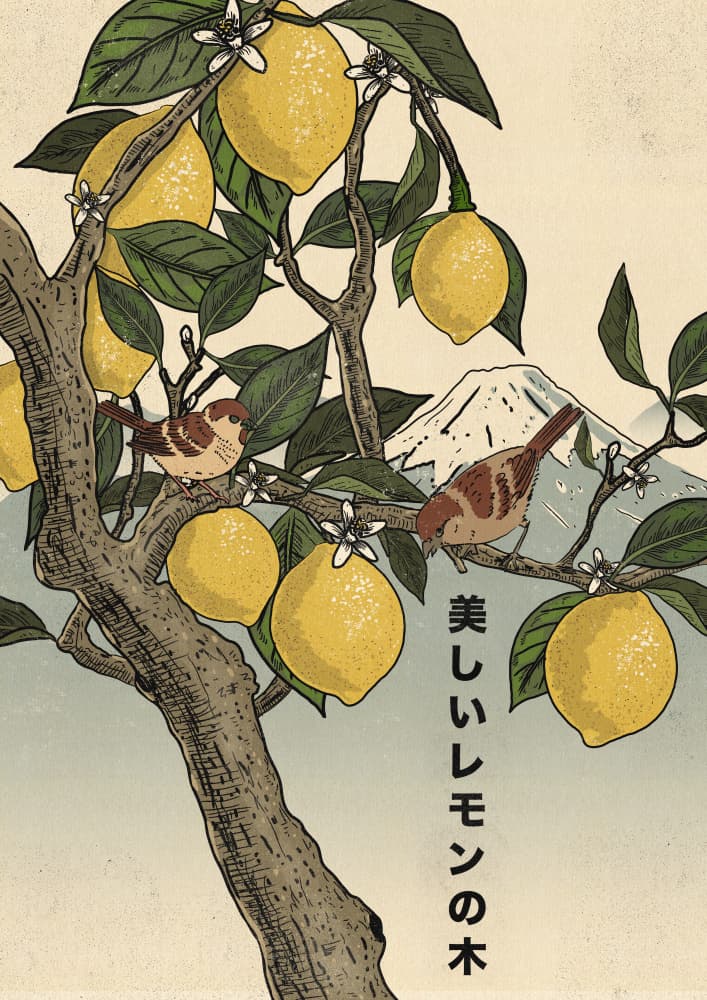 Beautiful Lemon Tree by Nicholas — canvas wall art