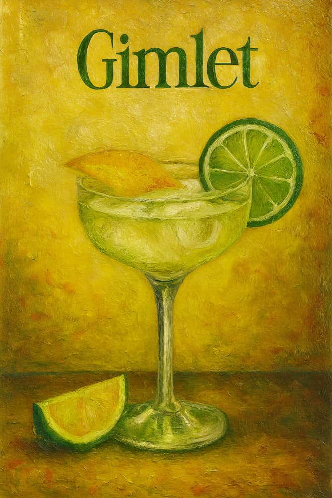 Fresh Lime Gimlet by HUGO — canvas wall art