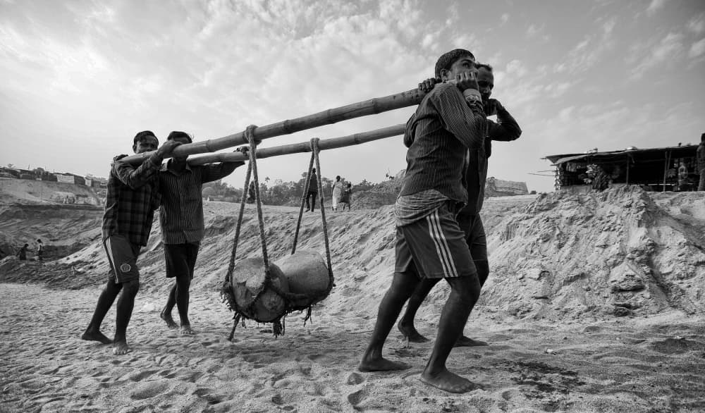 Heavy Manual Labor by Garik — canvas wall art