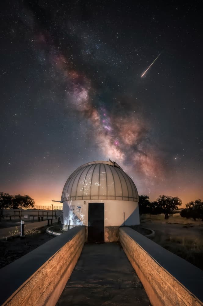 Starry Night Observatory by Juan Luis Seco — canvas wall art