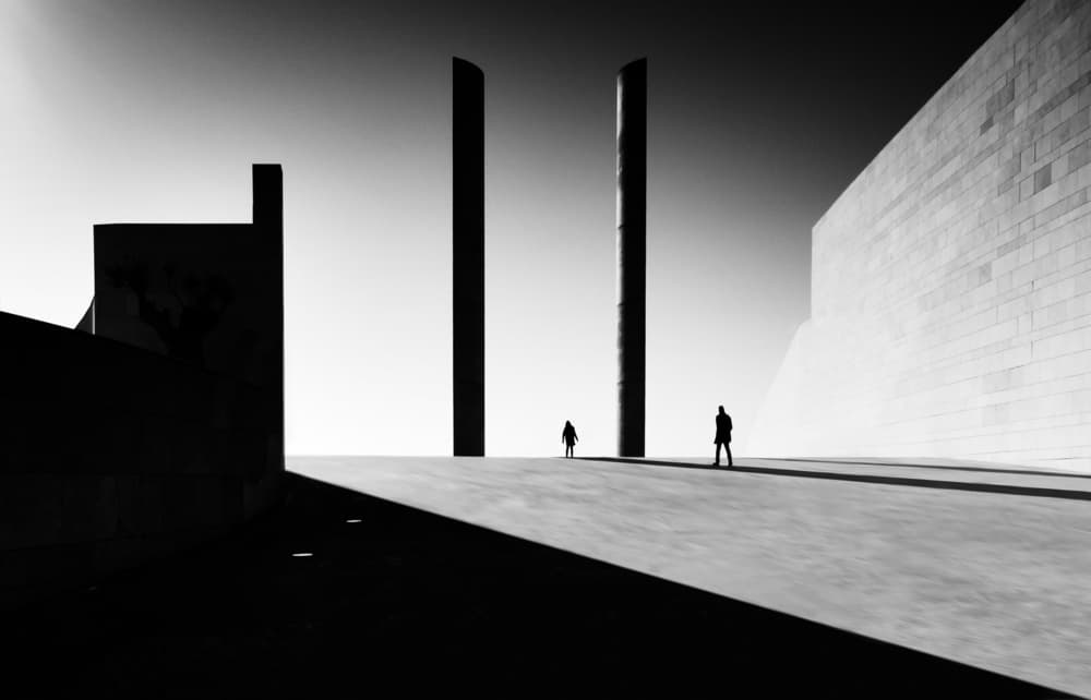Minimalist Urban Silhouettes by Florentinus Joseph — canvas wall art