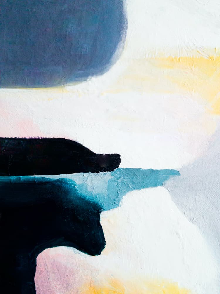 Fluid Abstract Colors by Ejaaz Haniff — canvas wall art