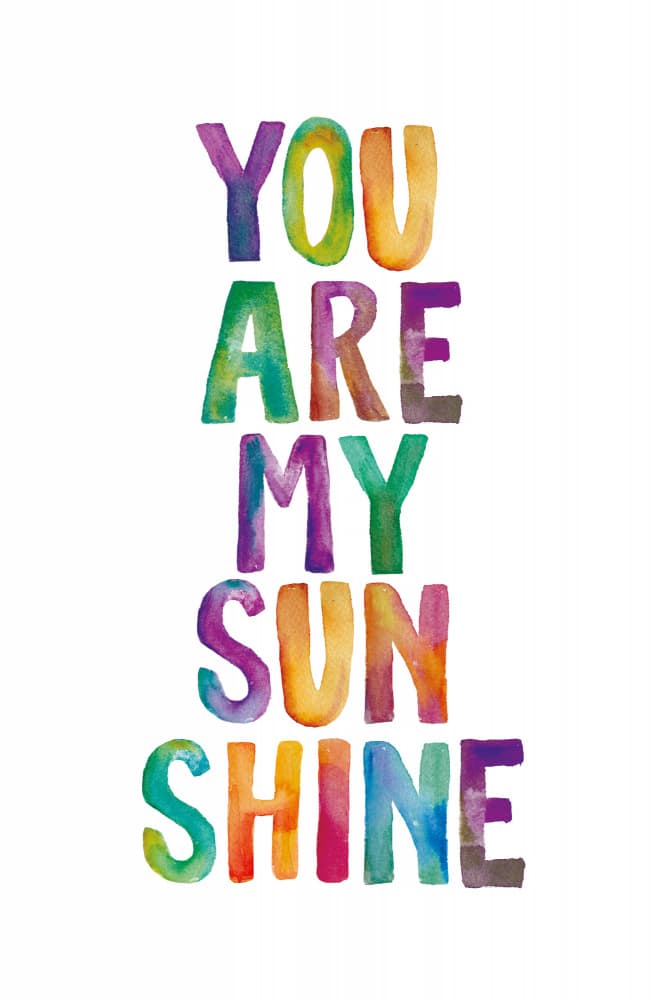 You Are My Sunshine by Brett Wilson — canvas wall art