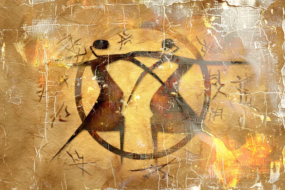 Ancient Rhythmic Dance by Rafal Kulik — canvas wall art
